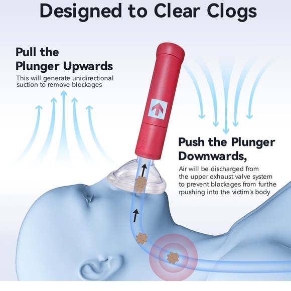 Choking Rescue Device - Red - Picture 6 of 6